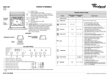 Whirlpool AKZ 501 IX Program Chart