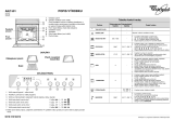 Whirlpool AKZ 501 IX Program Chart