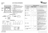 Whirlpool AKZ 501 IX Program Chart