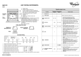 Whirlpool AKZ 501 NB Program Chart