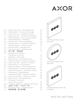 Axor ShowerSelect Square 36717 Series Installation Instructions Manual