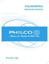 Philco PTL 8211 BU Návod na obsluhu