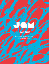 JAM Live True HX-EP900 BKB Návod na obsluhu