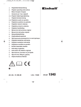 EINHELL RT-HP 1545 Original Operating Instructions