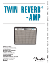 Fender Twin Reverb Návod na obsluhu