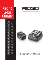 RIDGID RBC 10 Používateľská príručka