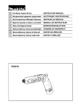 Makita TD021D Používateľská príručka