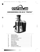 Optimum RK-0610 "FRUTIA" Operating Instructions Manual
