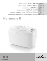 eta Harmony II 2149 90020 Návod na používanie