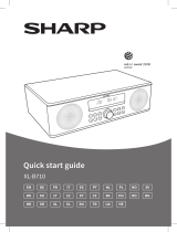 Sharp XL-B710(BK) Stručná príručka spustenia