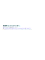 ESET Parental Control for Android 3 Návod na obsluhu