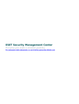 ESET Security Management Center 7.2 Návod na obsluhu