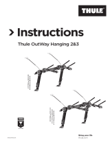 Thule OutWay Hanging 3 Používateľská príručka