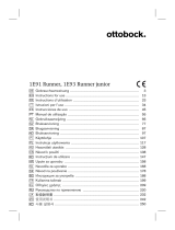 Otto Bock 1E93 Runner junior Instructions For Use Manual