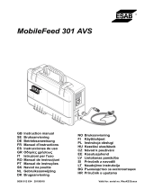 ESAB MobileFeed 301 AVS Používateľská príručka