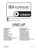Kinderkraft UNO UP Používateľská príručka