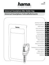Hama Universal Smartphone Bike Holder Bag Návod na obsluhu