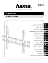 Hama TV Wall Bracket Návod na obsluhu