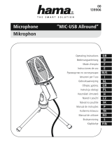 Hama MIC-USB Stream Návod na obsluhu