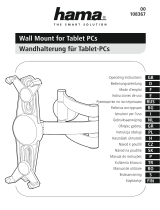 Hama Wall Mount for Tablet PCs Návod na obsluhu