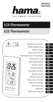 Hama 00186357 LCD Thermometer Návod na obsluhu