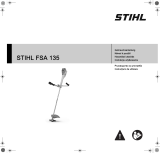 STIHL FSA 135 Používateľská príručka