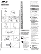 STIHL Battery belt Používateľská príručka