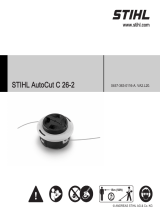 STIHL AutoCut mowing head C 26-2 Používateľská príručka