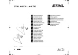 STIHL AHK 701 variable ridger Používateľská príručka