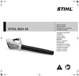 STIHL BGA 45 Používateľská príručka