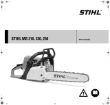 STIHL MS 210, 230, 250 Používateľská príručka