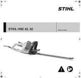 STIHL HSE 42, 52 Používateľská príručka