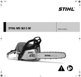 STIHL MS 362 C-M Používateľská príručka