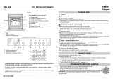 IKEA OBU 206 B Program Chart