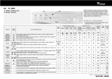 Whirlpool FL 5083 Program Chart