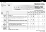 Whirlpool FL 5042 Program Chart