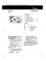 Whirlpool AKM 176/WH Program Chart