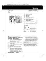 Whirlpool AKM 176/IX Program Chart