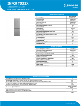 Indesit INFC9 TO32X NEL Data Sheet