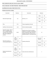 Indesit EWUD 41051 W EU N Product Information Sheet