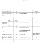 Indesit UI6 1 W.1 Product Information Sheet