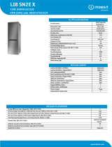 Indesit LI8 SN2E X NEL Data Sheet