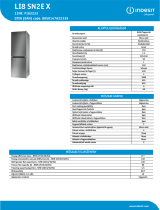 Indesit LI8 SN2E X Product data sheet