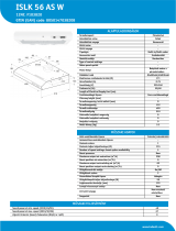 Indesit ISLK 56 AS W Product data sheet
