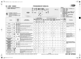 Whirlpool AWO 12563/1 Program Chart