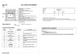 Whirlpool AKZ 103 NB Program Chart