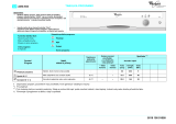 Whirlpool ADG 934/1 IX Program Chart