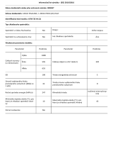 Indesit XIT8 T2E W Product Information Sheet