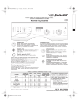 Whirlpool PDP 600 Program Chart