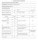 Indesit CAA 55 S 1 Product Information Sheet